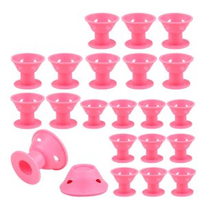 TopCurls, bigudiuri din silicon pentru bucle complete și durabile (set de 20 buc.)