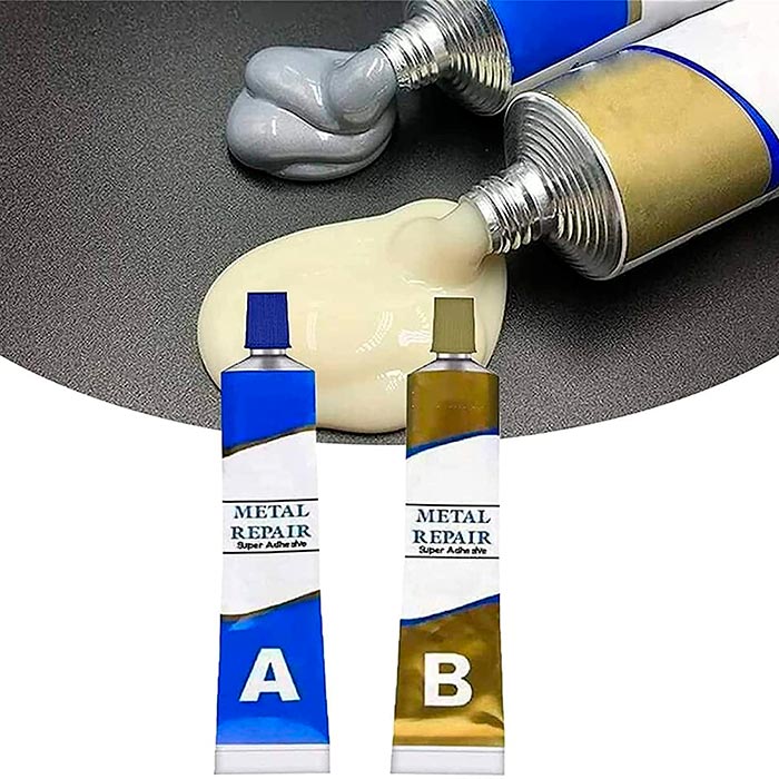 GlueStar, adeziv bicomponent pentru sudare la rece și reparații simple (2 tuburi)