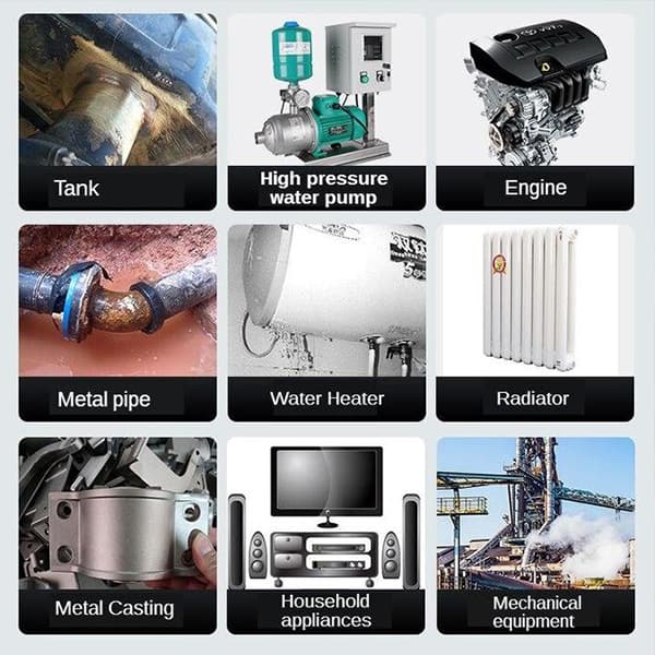 GlueStar, adeziv bicomponent pentru sudare la rece și reparații simple (2 tuburi)